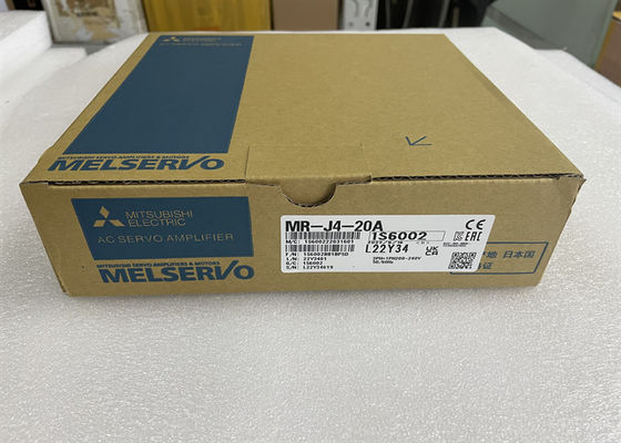 Sr. servo industrial fase J4 AC170 V de Mitsubishi da movimentação de MR-J4-20A 200W de 3