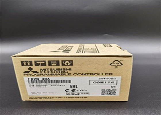 12 BIT Analog Plc Controlador lógico 20MA Mitsubishi FX2N-4DA Novo