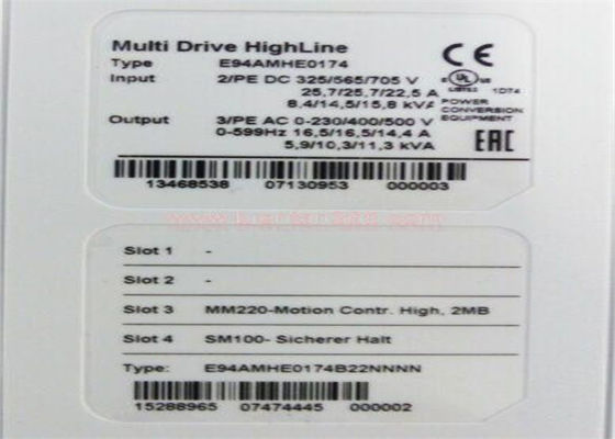 Lenze E94AMHE0174 Servo Drive 9400 Multi Highline 7,5 Kw 16,5 A