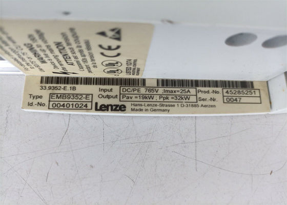 Lenze EMB9352-E Novos motores de inversor de frequência variável