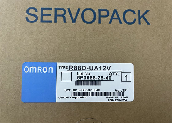 Amplificador servo elétrico da C.A. da movimentação servo de Omron R88D-UA12V no sistema de controlo 230VAC