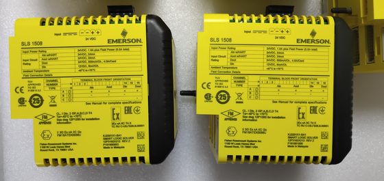 Agente de resolução redundante da lógica proposicional de VS3202 Emerson DeltaV SLS 1508 com bloco de terminais