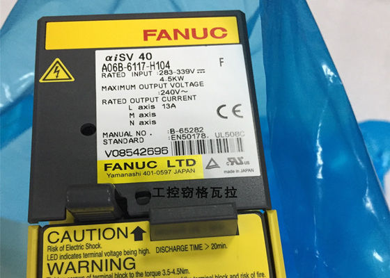 Módulo de fonte de alimentação servo do amplificador A06B-6115-H006 da C.A. da movimentação servo 3ph de Fanuc