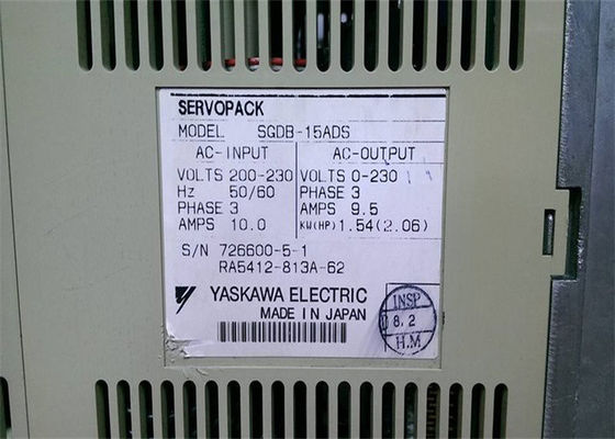 Amplificador servo 200V da C.A. de SGDB-15ADS - 230V 9.5A Servopack entrou 10 ampères