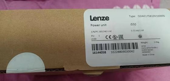 A série I5DAE175B10V10000S 0.75kW 4.2A 1,0 HP 1PH 240V de Lenze i500 INTEGROU O FILTRO da compatibilidade eletrónica