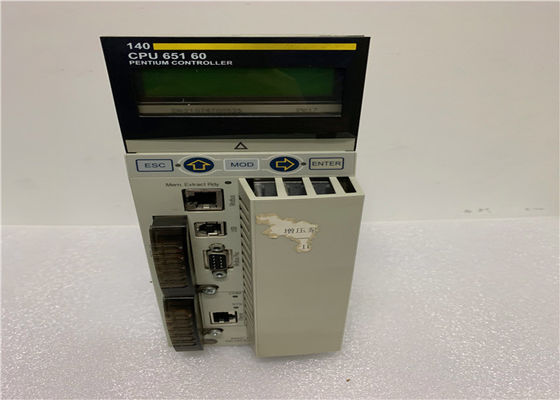 1 PLC 140CPU65160 do quantum de USB 0.3kg Modicon cronometra o Plc do quantum da frequência 166MHz Schneider Electric