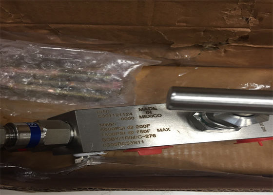 Distribuidor durável da válvula de Rosemount 3 do transmissor da temperatura da pressão 0305RC53B11