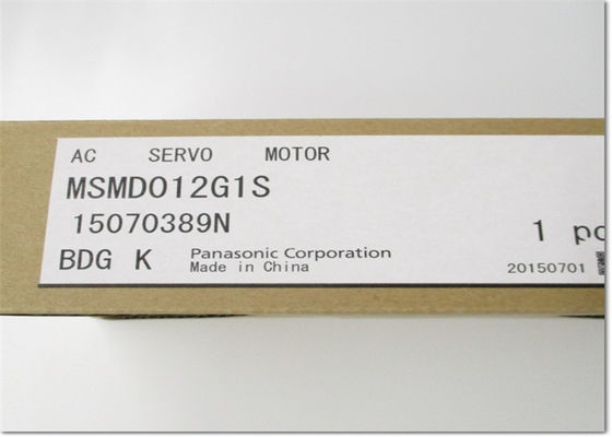Família industrial de Panasonic MINAS A5 do servo motor de MSMD012G1S 3000 RPM