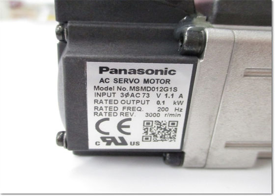 Família industrial de Panasonic MINAS A5 do servo motor de MSMD012G1S 3000 RPM