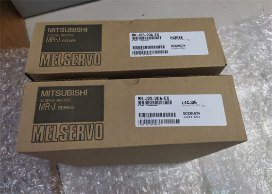 O servo industrial de MR-J2S-20A-EG 200W conduz o amplificador servo de 1.8A DC284-326V Mitsubishi