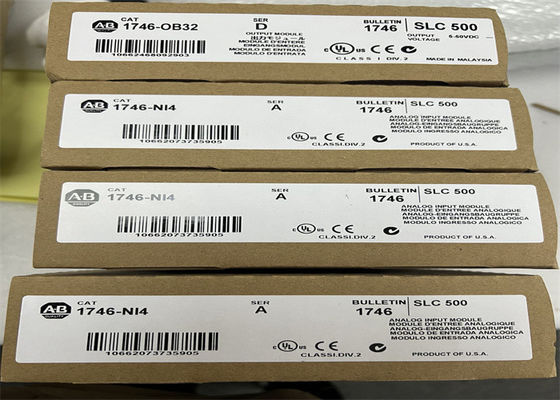 PLC redundante SLC 500 de Allen Bradley do módulo de fonte de alimentação 1746-OB32 discreto