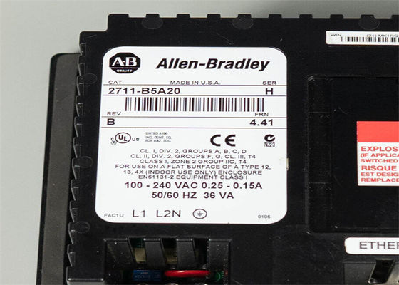 Tela táctil Allen Bradley Touchscreen 550 de 2711B5A20 HMI