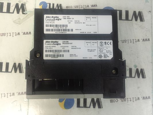 Controlador programável da lógica de 1756-L55M12 AB ControlLogix 5555 750 quilobytes