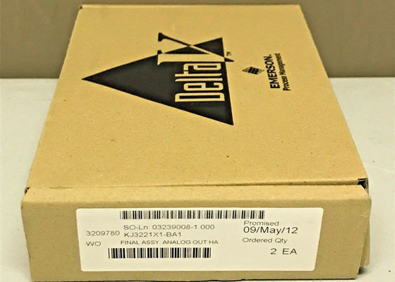 Fonte de alimentação Emerson DeltaV KJ3221X1-BA1 12P2531X062 VE4005S2B2 Módulo redundante