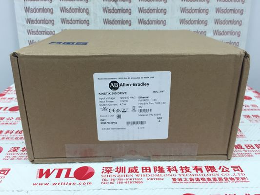 2097-V31PR2 Kinetix 300 ethernet I/P que posicionam a movimentação servo AB