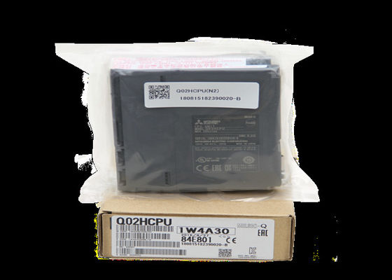 Memória da etapa do módulo Q02CPU Q02HCPU 28k do processador central do controlador programável do PLC MITSUBISHI