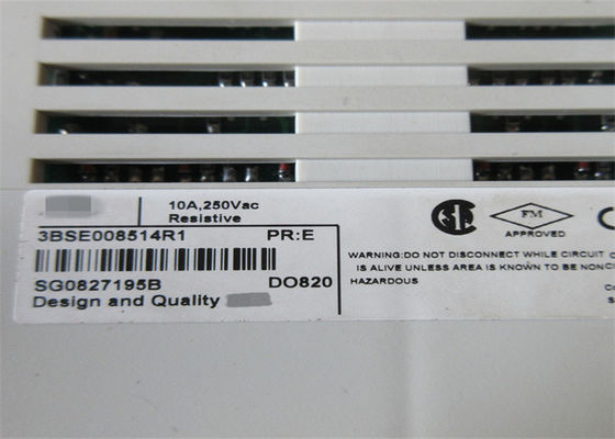 A.A./C.C. do CH 230 V do MÓDULO de SAÍDA 8 do módulo DO820 3BSE013250R1 DIGITAL do I/O de ABB DI821 S800