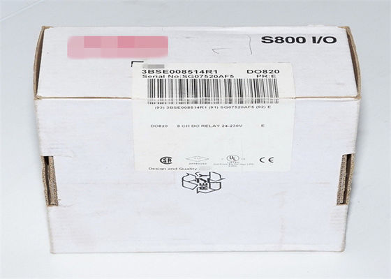 A.A./C.C. do CH 230 V do MÓDULO de SAÍDA 8 do módulo DO820 3BSE013250R1 DIGITAL do I/O de ABB DI821 S800