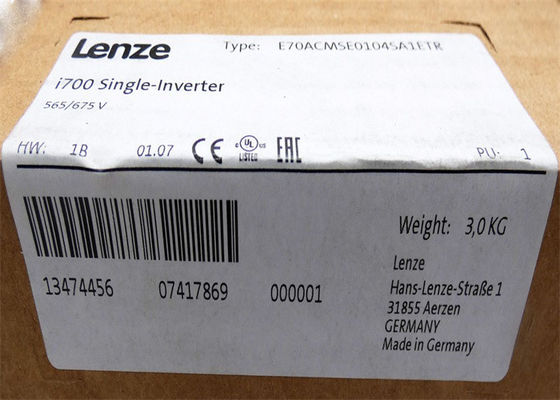 Lenze E70ACMSE0104SA1ETR SERVO-INVERTER I700 ATÉ 2000 MONTAGENS POSSÍVEIS da INSTALAÇÃO do hertz