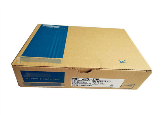Da 3-fase servo 200W da movimentação MR-J2S-20B HC-MF23 da C.A. de Mitsubishi amplificador servo da C.A. com motor