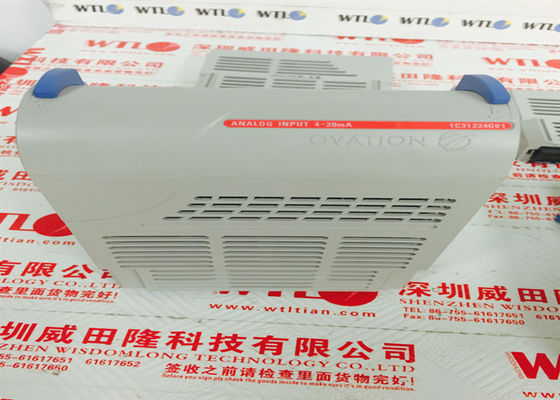 CANAL 1C31224G01 do ANALÓGICO 8 do MÓDULO de ENTRADA da ovação de Westinghouse