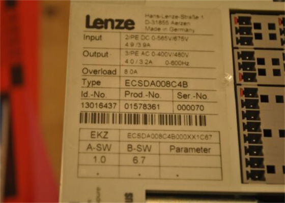 SISTEMA SERVO ECS-APPLICATION do MÓDULO ECS-SERVO da LINHA CENTRAL de Lenze ECSDA008C4B