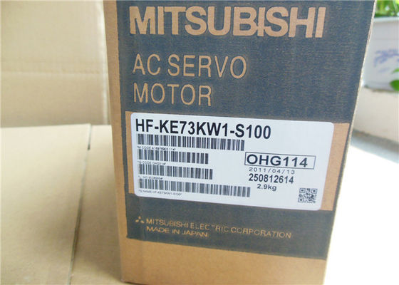 Servos motores super HF-KE73KW1-S100 da C.A. de MITSUBISHI 750W MR-E NOVOS no estoque