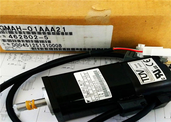 SERVO MOTOR 100W 0.91A 0.318N.m da C.A. SGMAH-01AAA21 do Sigma II de YASKAWA SGMAH