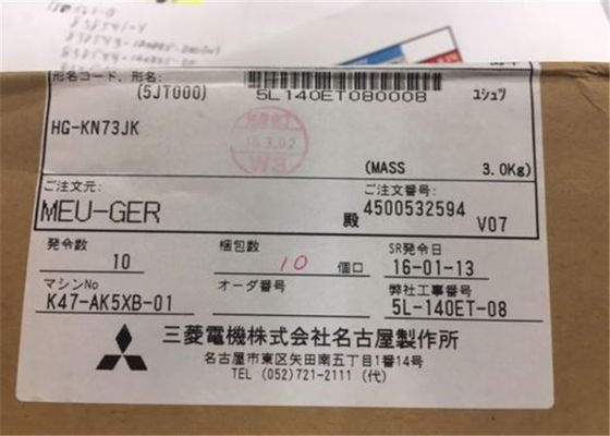 SERVO MOTOR industrial da C.A. de Mitsubishi Electric 750W HG-KN73JK NOVO no estoque