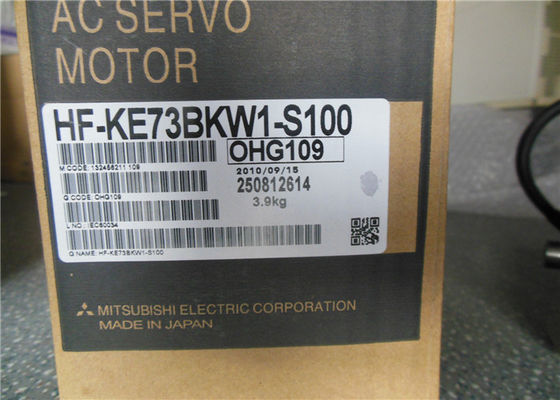 Servos motores super HF-KE73BKW1-S100 da C.A. de MITSUBISHI 750W MR-E NOVOS no estoque