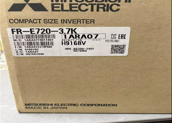 Inversor variável 200 V trifásicos da frequência de FR-E720-3.7K Mitsubishi