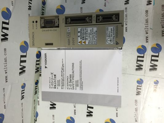 FONTE de ALIMENTAÇÃO de HP 200 V da movimentação 0,07 de Yasakawa SGDA-A5VP Ac Servo Motor PARA o CONTROLE de POSIÇÃO