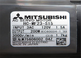 HC-MF23-S15 servo motor industrial Mitsubishi 3000RPM 50/60 de hertz