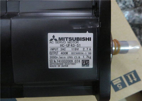 Servo motor industrial 3000rpm da C.A. do motor HC-UF43-S1 de Mitsubishi 400W NOVO no estoque