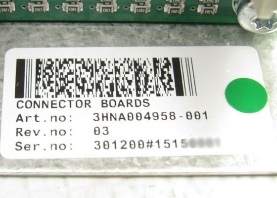 Placas programáveis do conector do PLC das peças dos robôs da pintura 3HNA004958-001