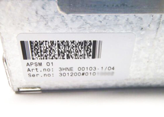 Os robôs programáveis do PLC 3HNE 00103-1 poupam o módulo servo de APSM-01 MES