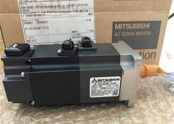 Servos motores super HF-KE23BJW1-S100 de Mitsubishi 200W MR-E NOVOS no estoque