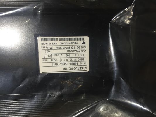 SERVO MOTOR ELÉTRICO 42.1A N.m30.0 r/min 1500 da C.A. de SGMGH-55A2A-YR14 YASKAWA