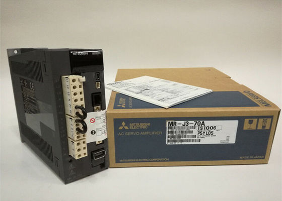 Amplificador servo 170V 5.8A do sistema de controlo industrial da movimentação MR-J3-70A da C.A. de Mitsubishi 750W