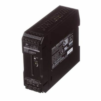 A fonte de alimentação 24V de OMRON S8VK-C06024 AC-DC 2.5A 85-264V encerrou séries do trilho 60W S8VK do RUÍDO