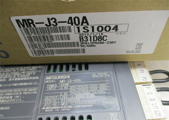 motorista universal Amplifier da relação do pulso da movimentação MR-J3-40A do servo motor da C.A. de 400W MITSUBISHI
