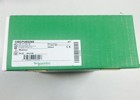 Quantum de Modicon do processador da unidade 140CPU65260 - kB 3072 - 266 dos ethernet megahertz de I/O remoto do quantum