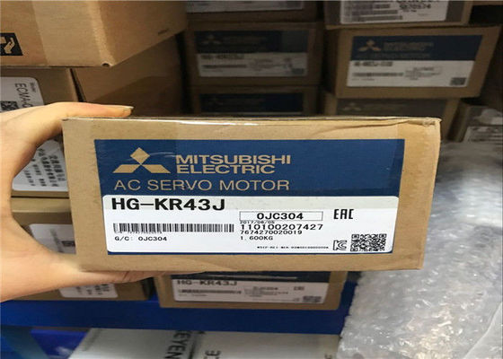 HG-KR43J   Série industrial de Mitsubishi 3000rpm 0.4kW HC-MF do servo motor