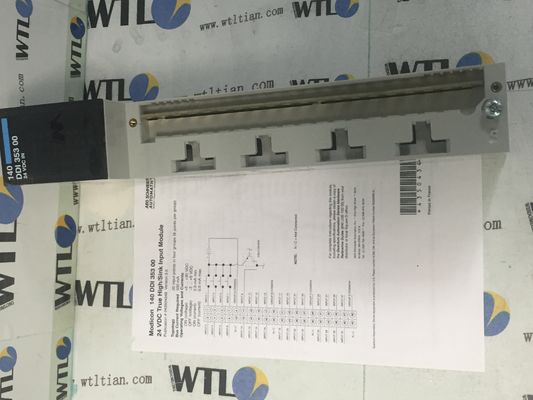 Quantum discreto de Modicon do módulo de entrada da C.C. da baixa tensão 140DDI35300 - 32 mim 24 C.C. de V