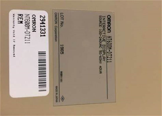 SÉRIE da RELAÇÃO de OPERADOR TOUCH-PANEL de Omron NT600M-DT211 NT600M 100-240 VAC 50/60 de hertz 40 VA