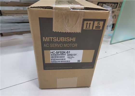 3 servo motor elétrico industrial 500W de Mitsubishi HC-SF52K-S1 do motor de C.A. da fase NOVO no estoque