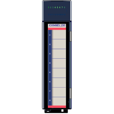 GE IC694MDL230 50/60 de hertz 120 volts volts da C.A. de C.A. 0 a 132 60 miliampères do ônibus de 5 V