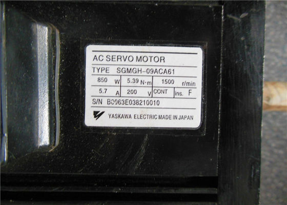 Servo motor industrial SGMGH-09ACA21 da C.A. 200V de Yaskawa 5.39N.m do servo motor