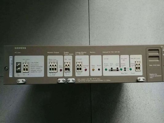 UNIDADE F. CENTÍMETRO CÚBICO 135U/EU 185U 115/230V da FONTE de ALIMENTAÇÃO de 6ES5955-3LC14 Siemens SIMATIC S5 955