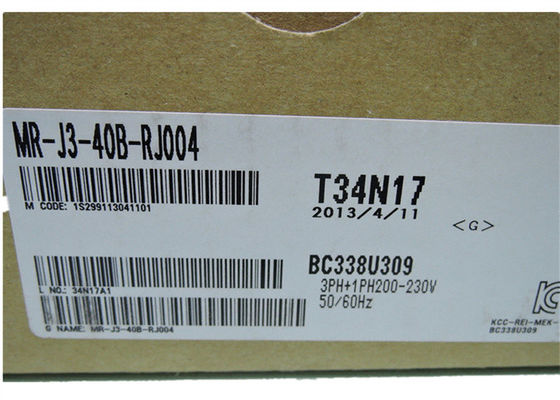 MOTORISTA INDUSTRIAL SERVO New Original do amplificador MR-J3-40B-RJ004 da C.A. de MITSUBISHI 400W